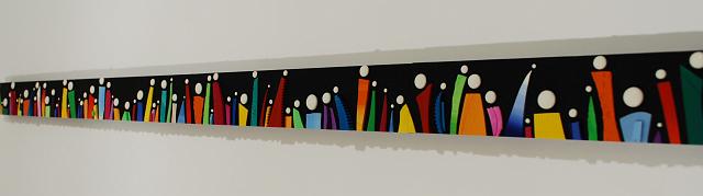 lara melnik - polychrome - catalogue - i-catching(2).JPG - Yukon Art Centre creates a catalogue of the show - this was taken before the show in December.
